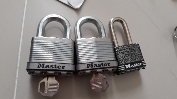 ขายแม่กุญMASTER หลายขนาด หลายยี่ห้อ หลายราคา สนใจ089-1786075