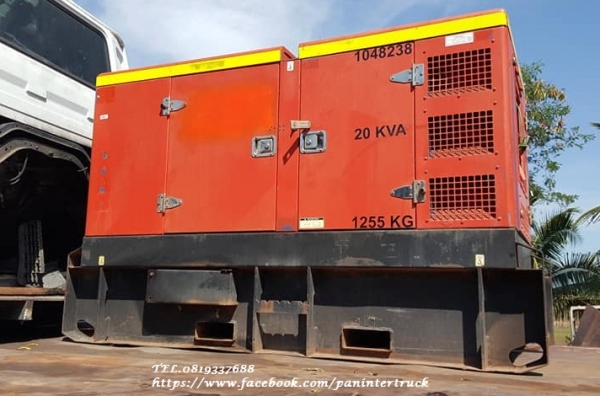 New arrival!! GENERATOR SET FROM SPAIN ชุดเครื่องกำเนิดไฟฟ้า /เครื่องปั่นไฟ จากประเทศสเปน ยี่ห้อ:PROMAC -S20KS ผลิตกระแสไฟฟ้า 20KVA