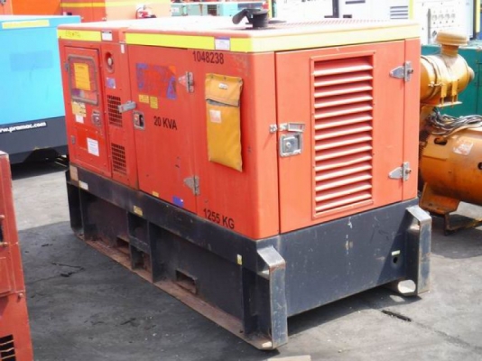 New arrival!! GENERATOR SET FROM SPAIN ชุดเครื่องกำเนิดไฟฟ้า /เครื่องปั่นไฟ จากประเทศสเปน ยี่ห้อ:PROMAC -S20KS ผลิตกระแสไฟฟ้า 20KVA