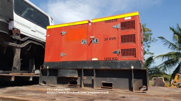 New arrival!! GENERATOR SET FROM SPAIN ชุดเครื่องกำเนิดไฟฟ้า /เครื่องปั่นไฟ จากประเทศสเปน ยี่ห้อ:PROMAC -S20KS ผลิตกระแสไฟฟ้า 20KVA