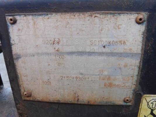 New arrival!! GENERATOR SET FROM SPAIN ชุดเครื่องกำเนิดไฟฟ้า /เครื่องปั่นไฟ จากประเทศสเปน ยี่ห้อ:PROMAC -S20KS ผลิตกระแสไฟฟ้า 20KVA