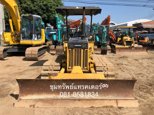 รถดัน D2 รถแทรคเตอร์ โคมัสสุ D20P-7E รุ่นนิยม รถสวยพร้อมใช้งาน ใบมีด 6 ทิศทาง นำเข้า โทร 081-8581834