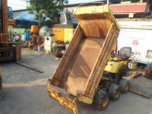 ขาย รถบรรทุกล้อยาง ดั๊มเปอร์ ํ YANMAR ขับเคลื่อน 6 ล้อ กระบะ 120X200 cm ดีเซล เกียร์ออโต้ นานๆมาที  เก่าญี่ปุ่น