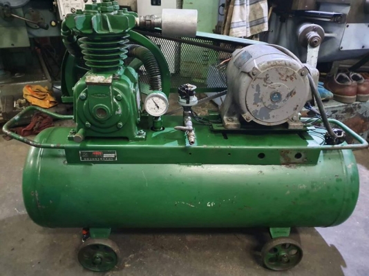 ขายถูกๆ ปั๊มลมมือสองญี่ปุ่น IHS(Iwata) 1.5แรง ถัง 69ลิตร ทดสอบเรียบร้อย ดูดหนัก อัดดี ทุกระบบใช้งานได้ดีครับ