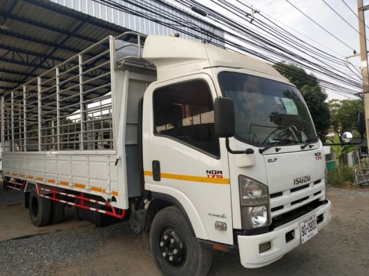6 ล้อกลาง EURO3 ISUZU NQR 175 แรงม้า คอมมอนเรว * ยาว 5.50 ม.ปี2555* รถสวยเดิม+สภาพพร้อมใช้งาน * รถห้