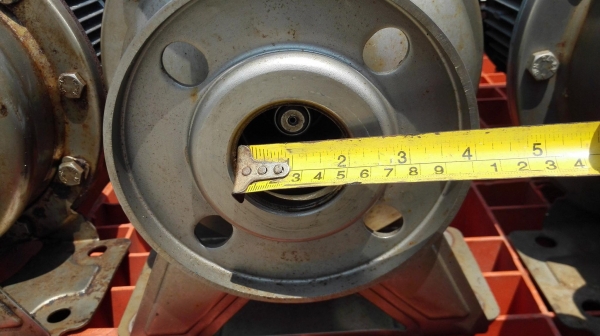 ปั้มน้ำหอยโข่งหัวสเตนเลส EBARA ITALY ขนาด 3 HP 380V ท่อ 2&rdquo;-1&rdquo; Hmax : 35.5 m / Q : 6-20 m3/h