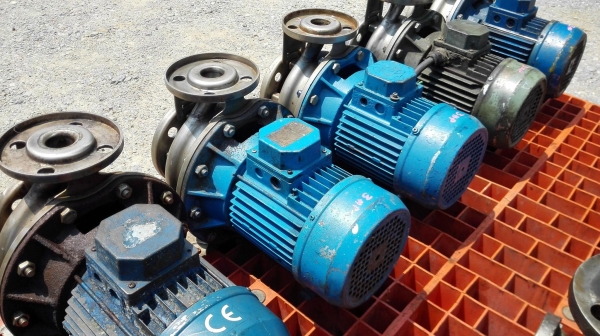 ปั้มน้ำหอยโข่งหัวสเตนเลส EBARA ITALY ขนาด 3 HP 380V ท่อ 2&rdquo;-1&rdquo; Hmax : 35.5 m / Q : 6-20 m3/h