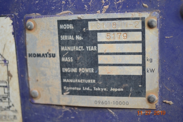 KOMATSU PC 128UU
