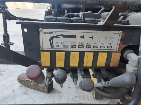 Hiab 6 ตัน สำหรับติดตั้งบนรถบรรทุก พร้อมใช้งาน OEK 098-5625920