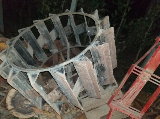 รถไถนั่งขับ  (ไม่รวมเครื่องยนต์)