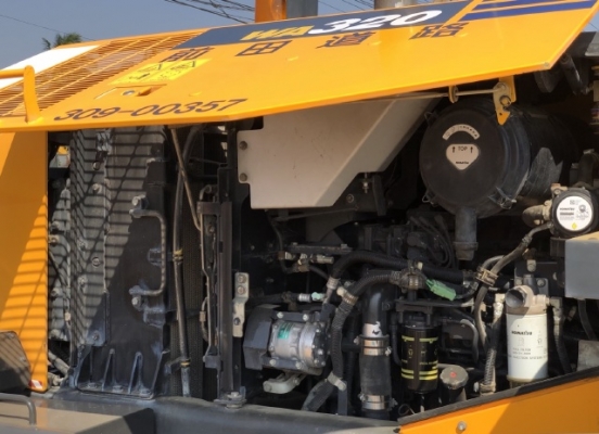 ขายรถตักล้อยาง KOMATSU WA320-7 ปี 2014 รถนอกนำเข้าเองจากญี่ปุ่น สภาพสวยพร้อมใช้ มีVDOการทำงานครับ