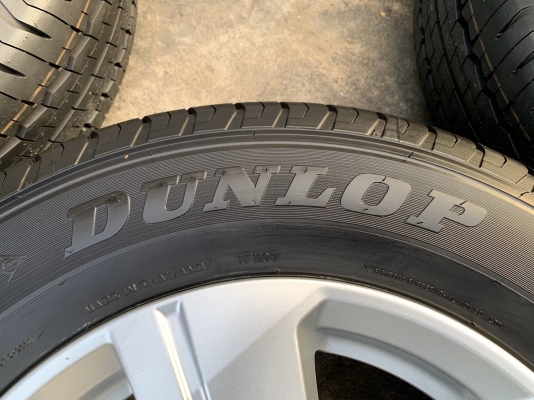 ล้อแม็กป้ายแดง Mitsu Triton รุ่นใหม่ล่าสุด ขอบ 16 พร้อมยางใหม่ป้ายแดง 215-70-16 Dunlop ปี 19 สวยกริ๊บ
