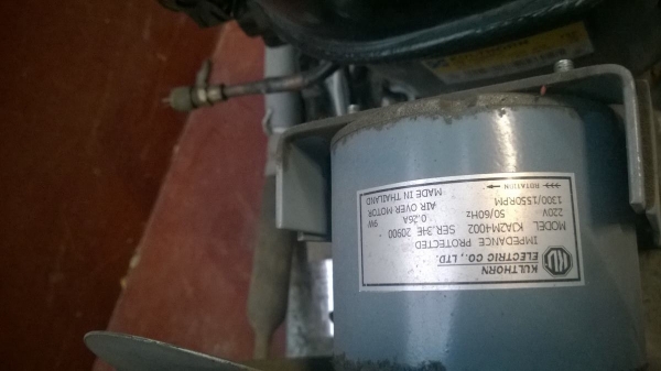 คอยล์ร้อนตู้แช่ขนาด1/2Hp.ไฟ2สาย มี2ชุด (เหลือ1ชุด)