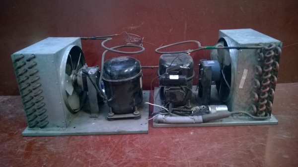 คอยล์ร้อนตู้แช่ขนาด1/2Hp.ไฟ2สาย มี2ชุด (เหลือ1ชุด)