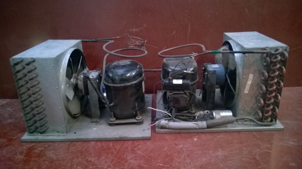 คอยล์ร้อนตู้แช่ขนาด1/2Hp.ไฟ2สาย มี2ชุด (เหลือ1ชุด)