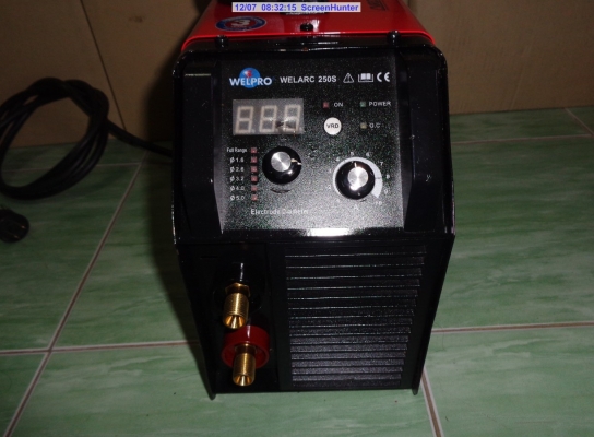 ตู้เชื่อมหูหิ้วอินเวิร์ตเตอร์ WELPRO  WELARC250S (250แอมป์)  ตัวเทพ