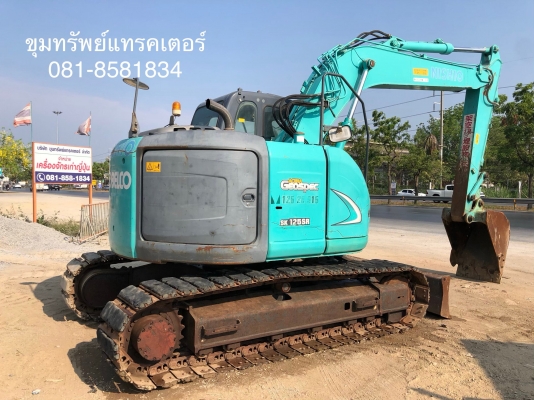 ขายแบคโฮ โกเบ KOBELCO SK125R-2 เก่าญี่ปุ่น ผานดัน แทรกเหล็กเกี๊ยยาง นำเข้าเองโดยตรงจากญี่ปุ่น พร้อมใช้