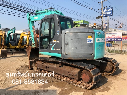 ขายแบคโฮ โกเบ KOBELCO SK125R-2 เก่าญี่ปุ่น ผานดัน แทรกเหล็กเกี๊ยยาง นำเข้าเองโดยตรงจากญี่ปุ่น พร้อมใช้
