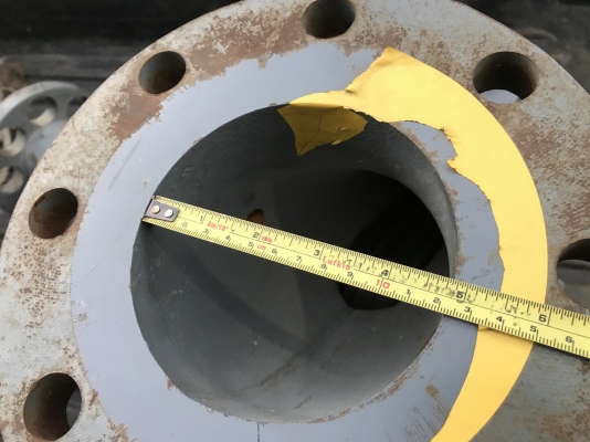 ขายปั๊มน้ำหอยโข่ง Hitachi Centrifugal pump ขนาดเข้า 6นิ้ว ออก 5นิ้ว ใบพัดเหล็กหล่อ made in Japan ของเปิดตู้ญี่ปุ่น สภาพเหมือนไม่เคยใช้งาน จอดเก่า ตอนนี้ใบติด