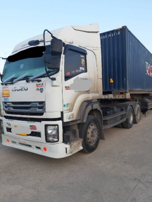 ขายดาวน์หัวลาก2คันๆละ 60,000 หัวลาก2คัน ISUZU DECA360แรงม้าปี60 สัญา60งวด คันที่1.ผ่อนไปแล้ว22งวดๆละ63,702