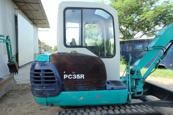 Komatsu pc35r-8 นำเข้าญี่ปุ่น ไม่เคย 086-1602189 เอกสารครบ
