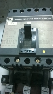 Schneider QO3-100MB24G/S + เมน80A Schneider QO3-100MB24G/S + เมน80A