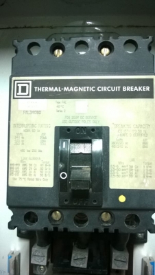 Schneider QO3-100MB24G/S + เมน80A Schneider QO3-100MB24G/S + เมน80A