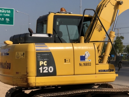 ขายรถขุด KOMATSU PC120-8 นำเข้าเองจากญี่ปุ่น สภาพสวยพร้อมใช้ มีVDOการทำงานครับ ขายรถขุด KOMATSU PC120-8 นำเข้าเองจากญี่ปุ่น สภาพสวยพร้อมใช้ มีVDOการทำงานครับ