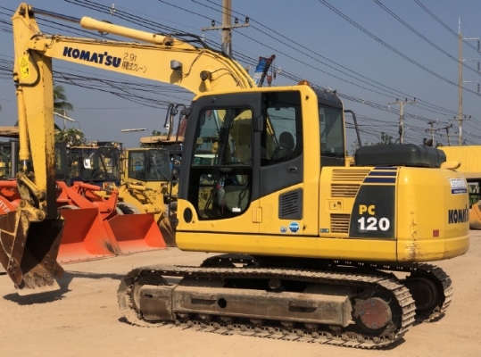 ขายรถขุด KOMATSU PC120-8 นำเข้าเองจากญี่ปุ่น สภาพสวยพร้อมใช้ มีVDOการทำงานครับ ขายรถขุด KOMATSU PC120-8 นำเข้าเองจากญี่ปุ่น สภาพสวยพร้อมใช้ มีVDOการทำงานครับ