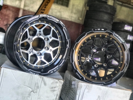 Predator POWER PD-31 สวยล้ำนำเทรน ขอบ16&rdquo;6รู139.7  กว้าง8.5 ET0  งานไทยแท้ แข็งแรง มีรักประกันจากผู้ผลิต