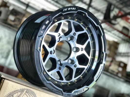 Predator POWER PD-31 สวยล้ำนำเทรน ขอบ16”6รู139.7 กว้าง8.5 ET0 งานไทยแท้ แข็งแรง มีรักประกันจากผู้ผลิต Predator POWER PD-31 สวยล้ำนำเทรน ขอบ16”6รู139.7 กว้าง8.5 ET0 งานไทยแท้ แข็งแรง มีรักประกันจากผู้ผลิต