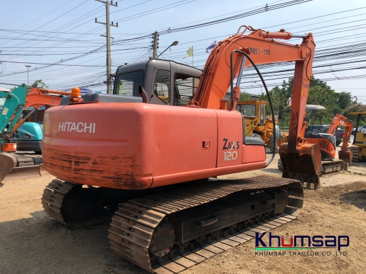 ขายรถขุด รถแบคโฮ ZX120 แทรคใหญ่อาร์มพิเศษ นำเข้าเองโดยตรงจากประเทศญี่ปุ่น โทร 081-8581834