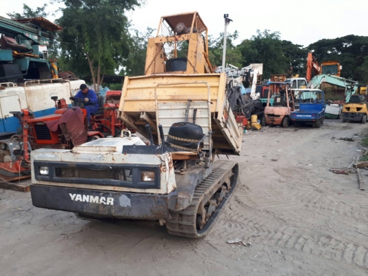 จัดมาให้เลือกกันอีกคันครับ รถบรรทุกตะขาบ ดั๊มเปอร์ รุ่นนิยม YANMAR CR25 เก่าญี่ปุ่น เครื่องแรง พร้อมใช้งาน