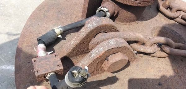 แม่เหล็กดูดวัสดุรีไซเคิล ในโรงงาน ยี่ห้อ Mitsubishi Seiko มือ2จากญี่ปุ่น