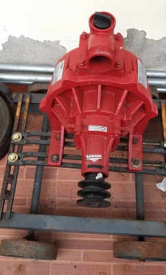 ขายปั้มน้ำเพลาลอย สภาพ 95\% พร้อมรถเข็น 6,900 บ. ติดต่อ 0840560785