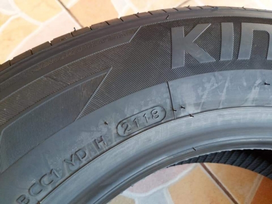 ยางใหม่ตกปี Hankook Kinergy H308 185/65R14 ผลิตปี 2018 รับประกันบวม 2 ปี ขายถูก 4 เส้น 3500.-NET /ใส