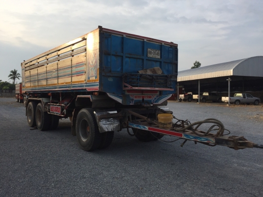ขายสิบล้อพ่วงแม่ลูกดั้มลูก3คานแท้HINO FM1A344 รถบ้าน50ปีทองปี56