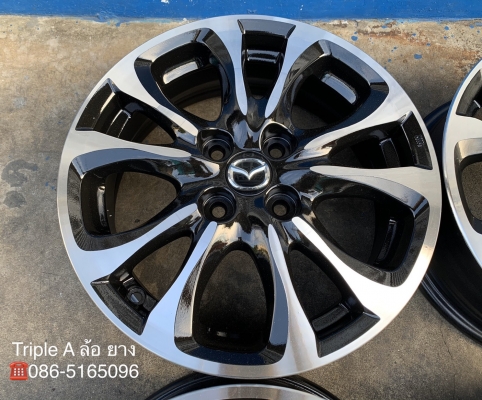 ล้อแม็ก Mazda 2 ขอบ 15 สีดำปัดเงา ล้อแม็ก Mazda 2 ขอบ 15 สีดำปัดเงา