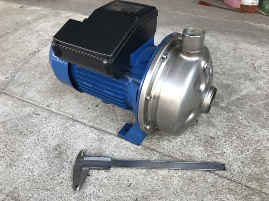 ขายปั๊มน้ำหัวปั๊มสแตนเลสแรงดันสูง Ebara 2HP. 220V ไฟบ้าน made in Italy สภาพสวยใหม่มาก วิ่งนิ่มเดิมๆ พร้อมใช้งาน ราคา 6,500 บาท