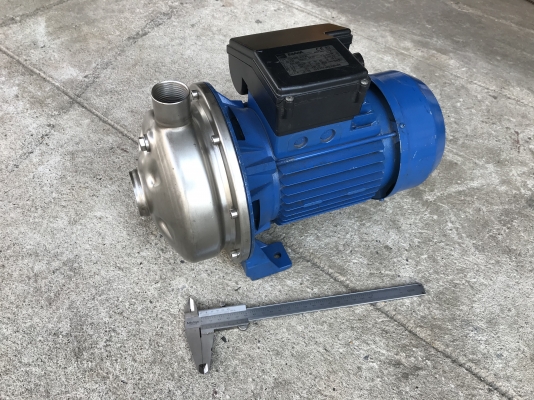 ขายปั๊มน้ำหัวปั๊มสแตนเลสแรงดันสูง Ebara 2HP. 220V ไฟบ้าน made in Italy สภาพสวยใหม่มาก วิ่งนิ่มเดิมๆ พร้อมใช้งาน ราคา 6,500 บาท