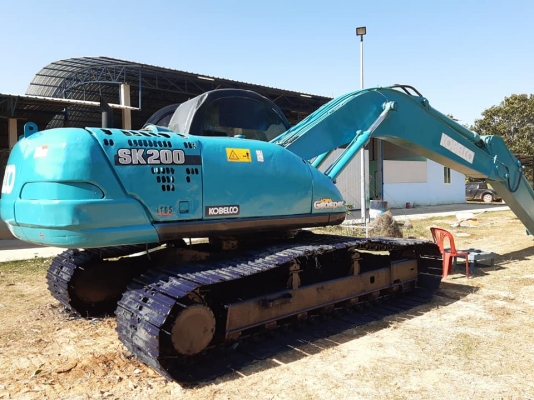 Kobelco sk200-5 เครื่องดี เอวแน่น โซ่หนา เอกสารซื้อขาย