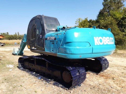 Kobelco sk200-5 เครื่องดี เอวแน่น โซ่หนา เอกสารซื้อขาย