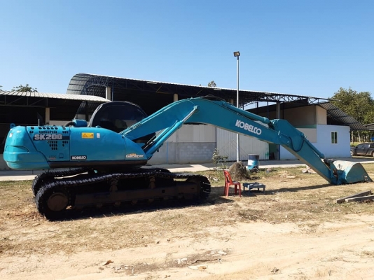 Kobelco sk200-5 เครื่องดี เอวแน่น โซ่หนา เอกสารซื้อขาย