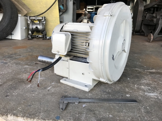 ขายริงโบลเวอร์ดูด-เป่าอากาศ Hitachi 2HP. 380V ขนาดท่อ 1.5นิ้ว สภาพสวย หมุนนิ่ม ดูดแรง พร้อมใช้งาน