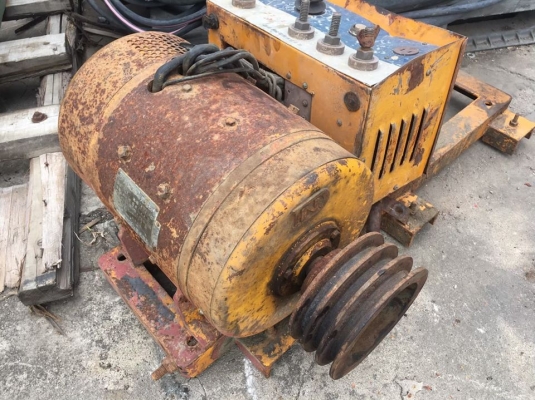 ไดปั่นไฟ มือ2ญี่ปุ่น (ขายตามสภาพ) อุปกรณ์ครบตามรูป รายละเอียดตามเนมเพลท ดัดแปลงใช้งานได้อเนกประสงค์