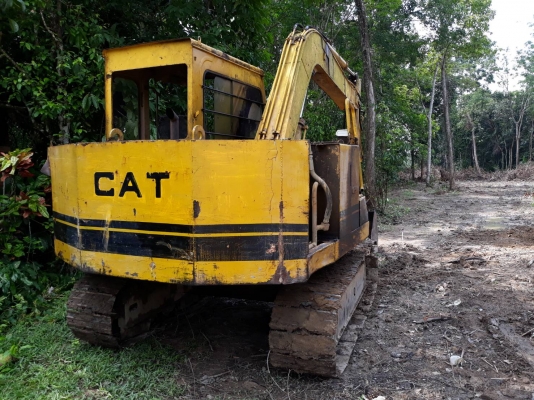 ขายแบคโฮ CAT E70B  ปั้มนิ้วขนาดเท่า pc60
