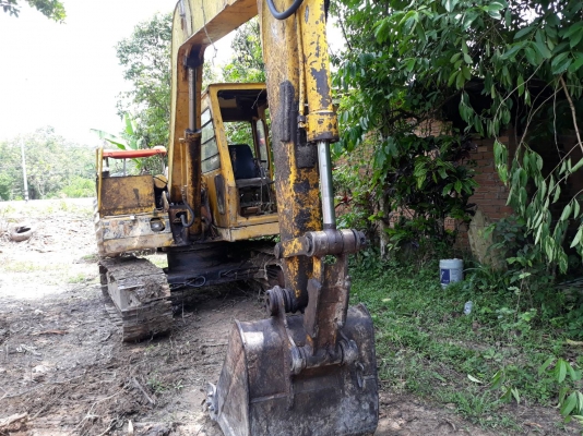 ขายแบคโฮ CAT E70B  ปั้มนิ้วขนาดเท่า pc60