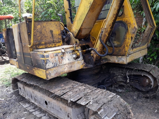 ขายแบคโฮ CAT E70B  ปั้มนิ้วขนาดเท่า pc60