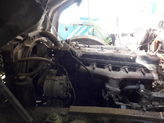 เครื่อง isuzu 6BD1 ปั้มลม  มีเอกสารถ่ายหน้าเล่ม เครื่องดีรับประกันไม่มีไอ