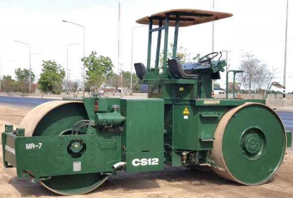 ขายรถบด 3 ล้อ DYNAPAC CS12 (2,xxx ชั่วโมง) นำเข้าเองจากญี่ปุ่น สภาพสวยพร้อมใช้ มีVDOการทำงานครับ ขายรถบด 3 ล้อ DYNAPAC CS12 (2,xxx ชั่วโมง) นำเข้าเองจากญี่ปุ่น สภาพสวยพร้อมใช้ มีVDOการทำงานครับ